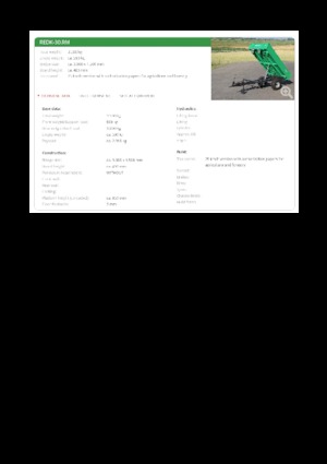 Remolques basculantes Reisch REDK-30.RM