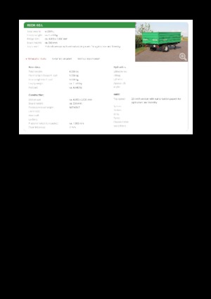 Remolques basculantes Reisch REDK-60.L
