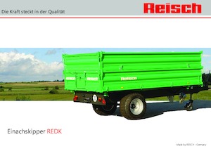Remolques basculantes Reisch REDK-60
