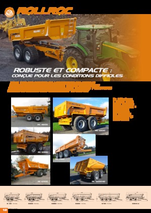 Remolques basculantes Rolland ROLLROC 6300
