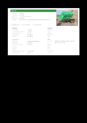 Remolques basculantes Reisch RT-110