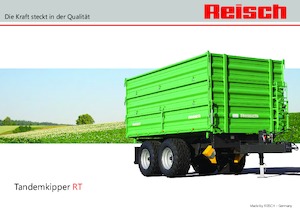 Remolques basculantes Reisch RT-130.FKL