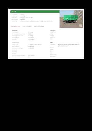 Remolques basculantes Reisch RT-130