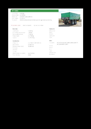 Remolques basculantes Reisch RT-130KS