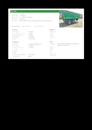 Remolques basculantes Reisch RT-140