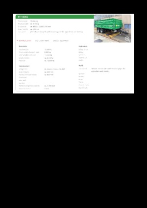 Remolques basculantes Reisch RT-160KS