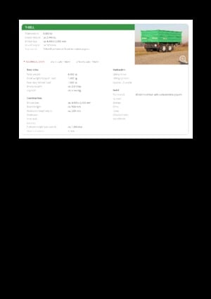Remolques basculantes Reisch T-80.L