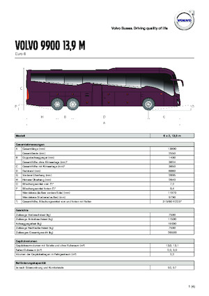 Autocares Volvo Buses 9900 13.9