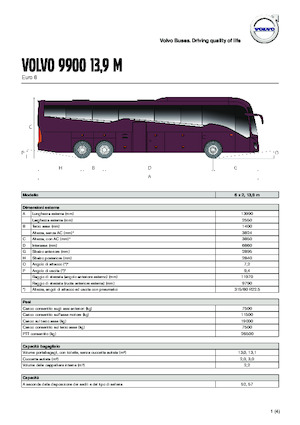 Autocares Volvo Buses 9900 13.9