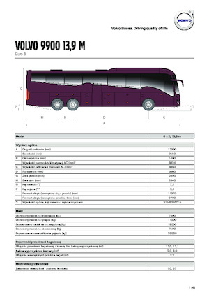 Autocares Volvo Buses 9900 13.9