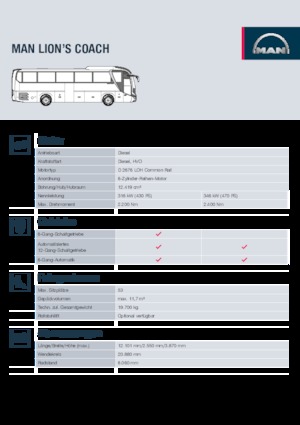 Autocares MAN Lion’s Coach