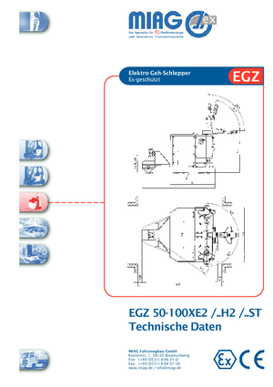Tractores eléctricos Miag EGZ 100 XE 2