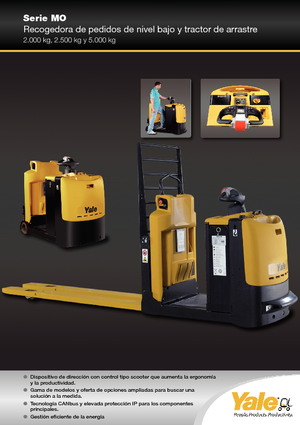 Tractores eléctricos Yale MO50T