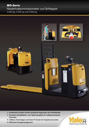 Tractores eléctricos Yale MO50T