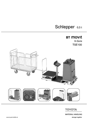 Tractores eléctricos BT Movit TSE 100-608