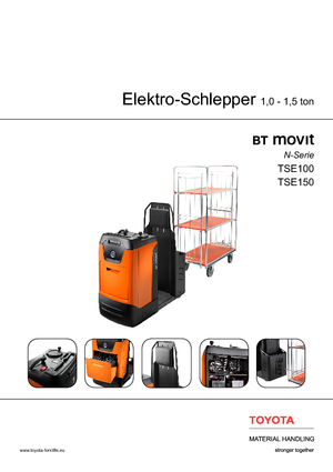 Tractores eléctricos BT Movit TSE 150-708