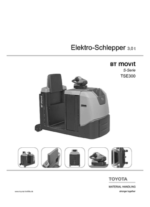 Tractores eléctricos BT Movit TSE 300