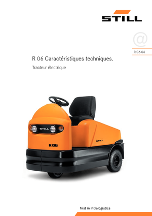 Tractores eléctricos Still R 06-06