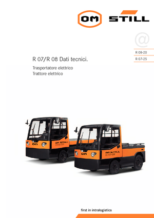 Tractores eléctricos Still R 07-25