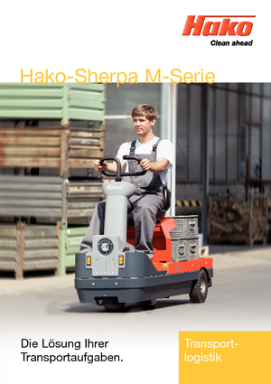 Tractores eléctricos Hako Sherpa MX 10