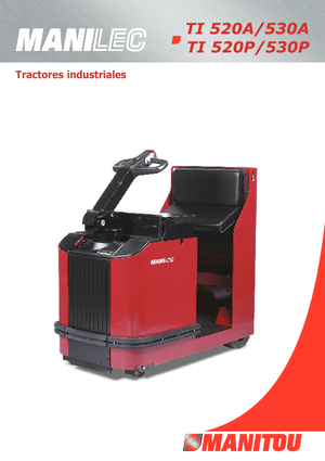 Tractores eléctricos Manitou TI 530 P-RM