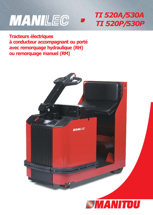 Tractores eléctricos Manitou TI 530 P-RM