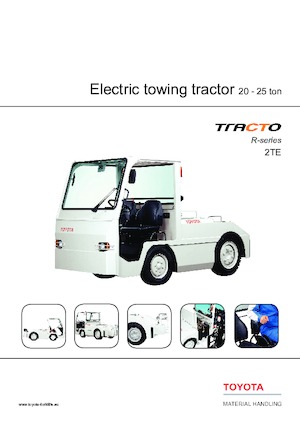 Tractores eléctricos Toyota 2 TE 18 