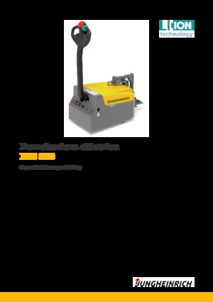 Tractores eléctricos Jungheinrich EZS 010