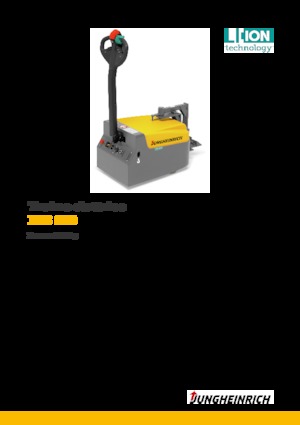 Tractores eléctricos Jungheinrich EZS 010