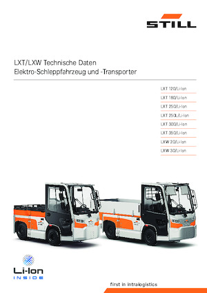 Tractores eléctricos Still LXW 30