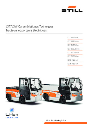 Tractores eléctricos Still LXW 30
