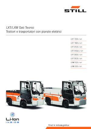 Tractores eléctricos Still LXW 30