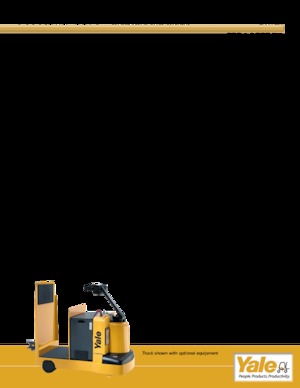 Tractores eléctricos Yale MTR007-F