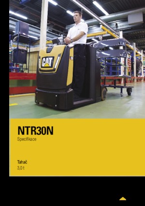 Tractores eléctricos Caterpillar NTR30N