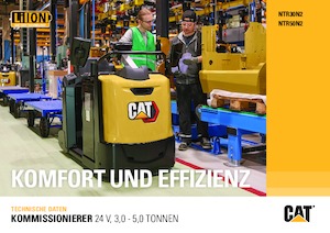 Tractores eléctricos Caterpillar NTR50N2