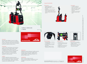 Tractores eléctricos Linde P-MATIC
