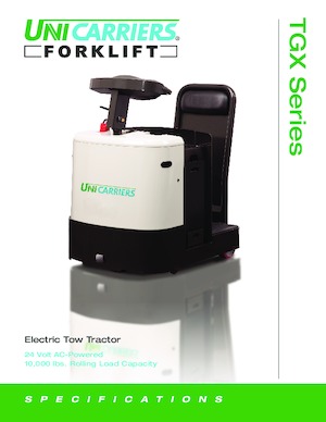 Tractores eléctricos UniCarriers TGX20B