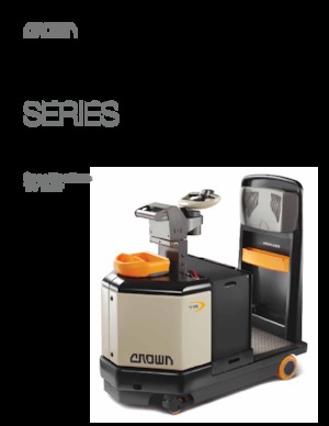 Tractores eléctricos Crown TR 4500
