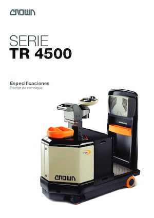 Tractores eléctricos Crown TR 4500
