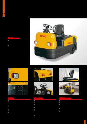 Tractores eléctricos TCM TRS60T-ES