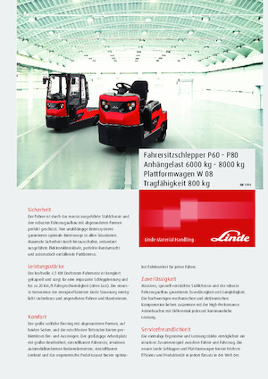Tractores eléctricos Linde W08