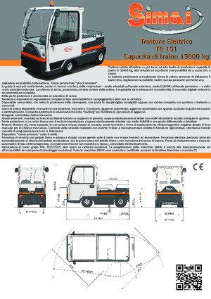 Tractores eléctricos Simai TE 151
