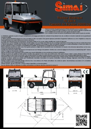 Tractores eléctricos Simai TE 250 R