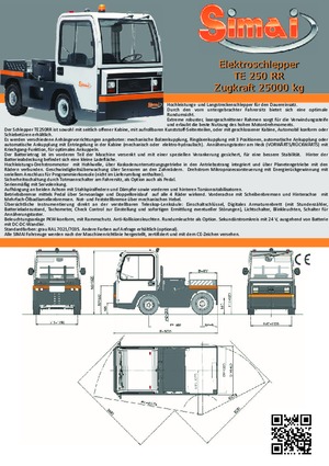 Tractores eléctricos Simai TE 250 RR