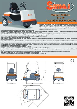 Tractores eléctricos Simai TTE 40 ac