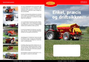 Esparcidor de fertilizante Bredal K 105 LB