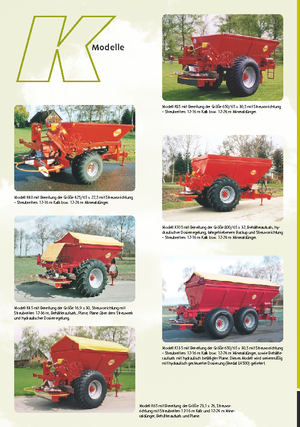 Esparcidor de fertilizante Bredal K 105 LB