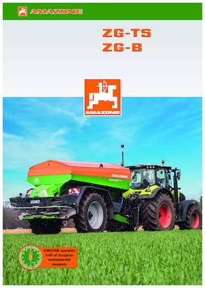 Esparcidor de fertilizante Amazone ZG-TS 10001