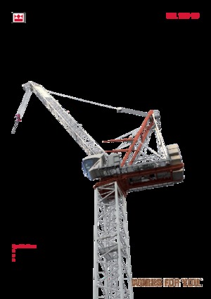 Grúas torre con rotación superior Terex Comedil (Zeppelin) CTL 140-10