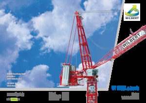 Grúas torre con pluma rotativa Wilbert WT 2705 L e.tronic